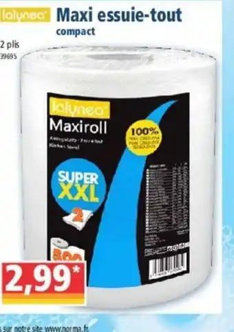 Norma Maxi Essuie-Tout offre