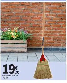 E.Leclerc Balai paille de riz offre