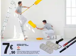 E.Leclerc Ensemble rouleaux recharge mat + perche offre
