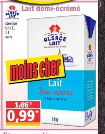 Norma Lait Demi-écrémé offre