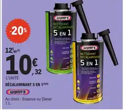 E.Leclerc WYNN'S Décalaminant 5 en 1 offre