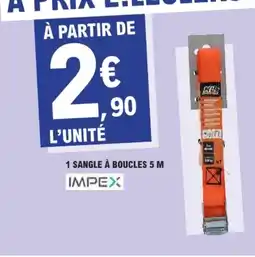 E.Leclerc IMPEX 1 sangle à boucles 5 m offre