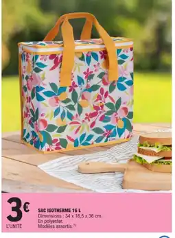E.Leclerc Sac isotherme offre
