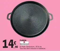 E.Leclerc BAUMALU Plancha offre