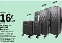 E.Leclerc SAVEBAG Valise trolley underseat offre
