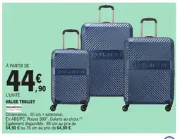 E.Leclerc Valise trolley offre