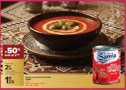 Carrefour SAMIA Double concentré de tomates offre