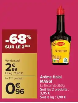 Carrefour MAGGI Arôme Halal offre