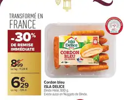 Carrefour ISLA DELICE Cordon bleu offre