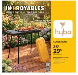 Carrefour Barbecue électrique sur pieds offre