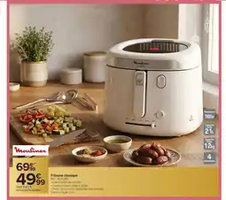 Carrefour MOULINEX Friteuse classique offre