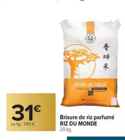 Carrefour RIZ DU MONDE Brisure de riz parfumé offre
