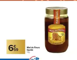 Carrefour Miel de Fleurs liquide offre