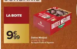 Carrefour Dattes Medjool offre