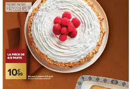 Carrefour Macaron framboise 6/8 parts offre