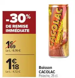 Carrefour CACOLAC Boisson offre