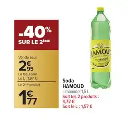 Carrefour HAMOUD Soda offre