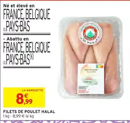 Intermarché Hyper Filets de poulet halal offre