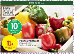 Intermarché Hyper Poivron tricolore offre