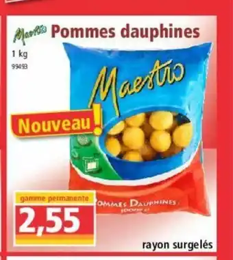 Norma pommes Dauphines offre