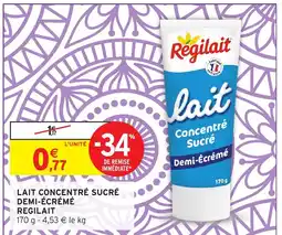 Intermarché Hyper REGILAIT Lait concentré sucré demi-écrémé offre