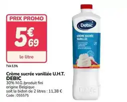Promocash Promo - crème sucrée vanillée u.h.t offre