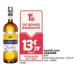 Promocash Apéritif anisé offre