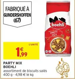 Intermarché Hyper BOEHLI Party mix offre