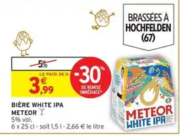 Intermarché Hyper Bière white ipa meteor offre