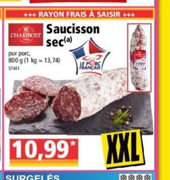 Norma Saucisson Sec offre