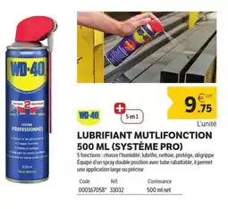 DomPro WD-40 Lubrifiant mutlifonction offre