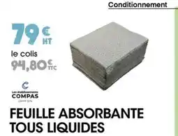 Master Pro Feuille absorbante tous liquides offre