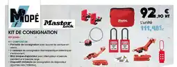 Master Pro Kit de consignation offre