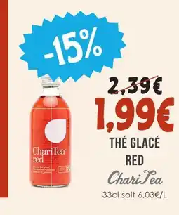 Naturalia Charitea thé glacé red offre