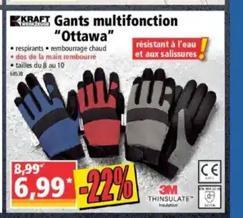 Norma Gants Multifonction "Ottawa" offre