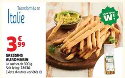 Auchan GRESSINS AU ROMARIN offre