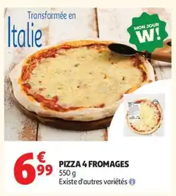 Auchan Pizza 4 Fromages offre