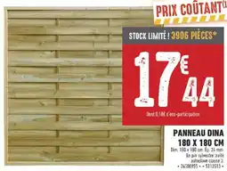 Brico Cash Panneau dina offre