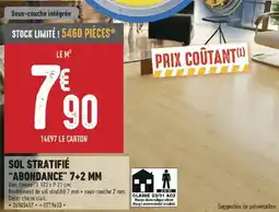 Brico Cash Sol stratifié abondance offre