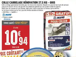 Brico Cash Colle carrelage rénovation offre