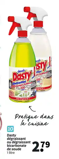 Wibra Dasty dégraissant ou dégraissant bicarbonate de soude offre