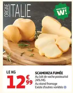 Auchan SCAMORZA FUMÉE offre