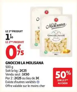 Auchan GNOCCHI LA MOLISANA offre