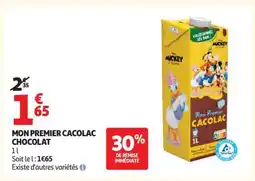 Auchan MON PREMIER CACOLAC CHOCOLAT offre