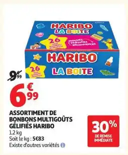 Auchan HARIBO LA BOITE offre