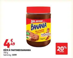 Auchan Pâte À Tartiner Banania offre