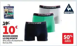 Auchan BOXERS HOMME LE COQ SPORTIF offre