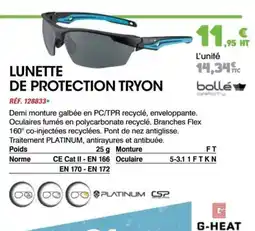 Master Pro Lunette de protection tryon offre