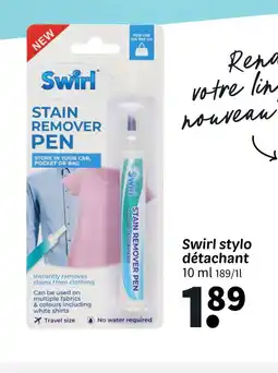 Wibra SWIRL stylo détachant offre
