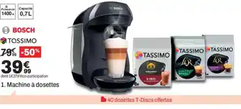 TASSIMO Machine à dosettes